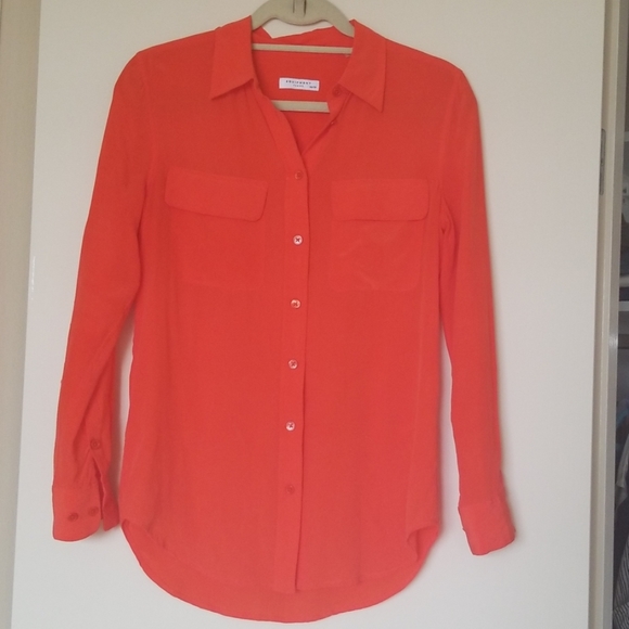 Equipment Silk Button Down XS NWOT - Picture 6 of 7